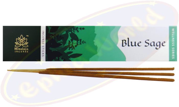 Himalaya Incense Wellness Series Masala Räucherstäbchen Blue Sage