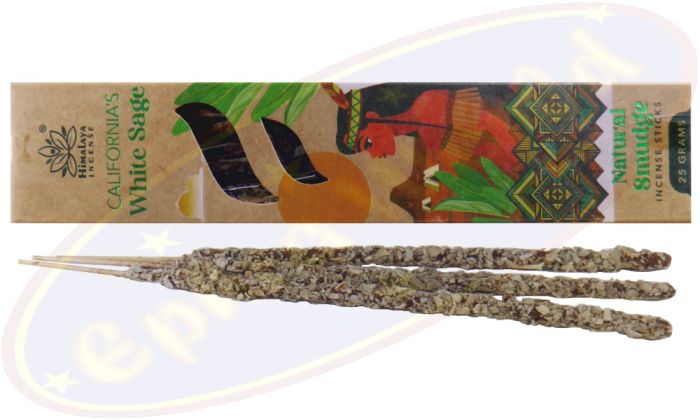 Himalaya Incense Natural Smudge Räucherstäbchen Californian´s White Sage
