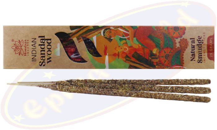 Himalaya Incense Natural Smudge Räucherstäbchen Indian Sandalwood