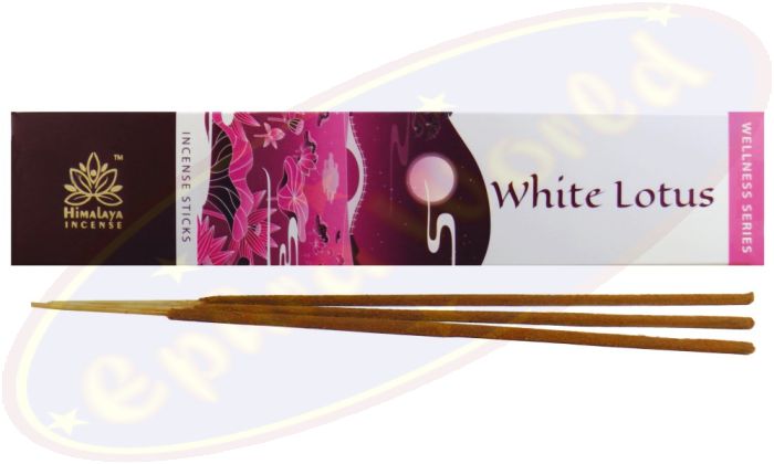 Himalaya Incense Wellness Series Masala Räucherstäbchen White Lotus