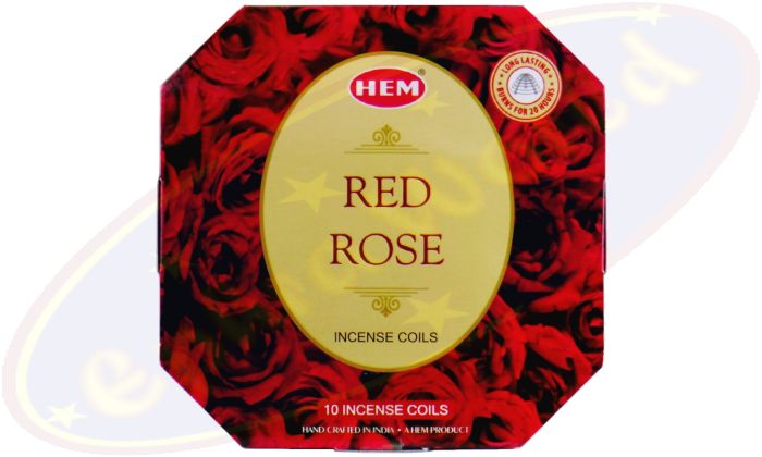 HEM Räucherspiralen (Incense Coils) Red Rose