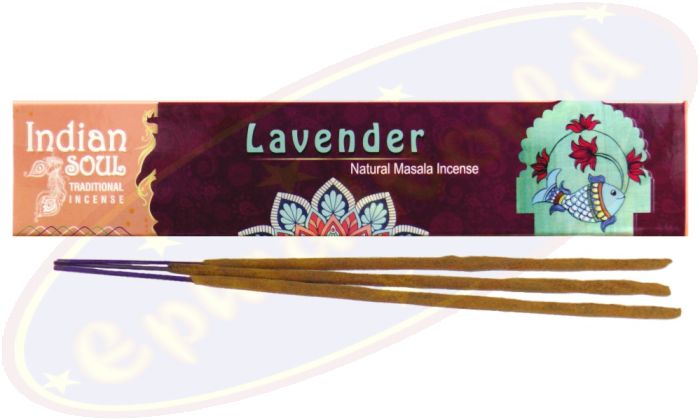 Indian Soul Natural Masala Räucherstäbchen Lavender