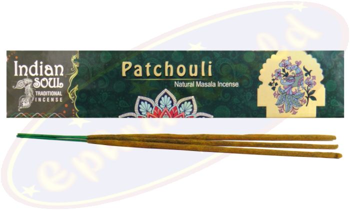 Indian Soul Natural Masala Räucherstäbchen Patchouli