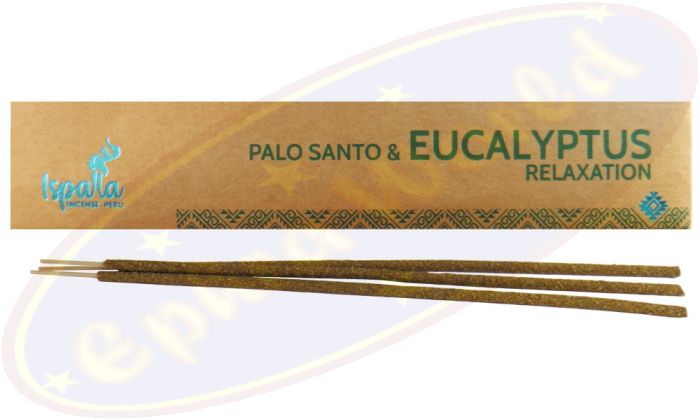Ispalla Palo Santo Eucalyptus Relaxation Masala Räucherstäbchen