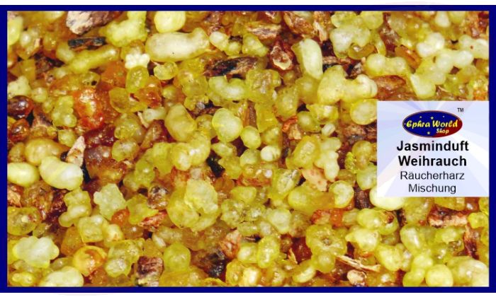 Jasminduft Weihrauch Räucherharzmischung 100g