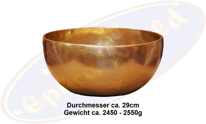 Klangschale Klanggold handgemacht Nepal NEO 265/29