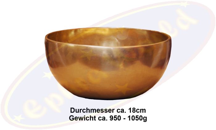 Klangschale Klanggold handgemacht Nepal