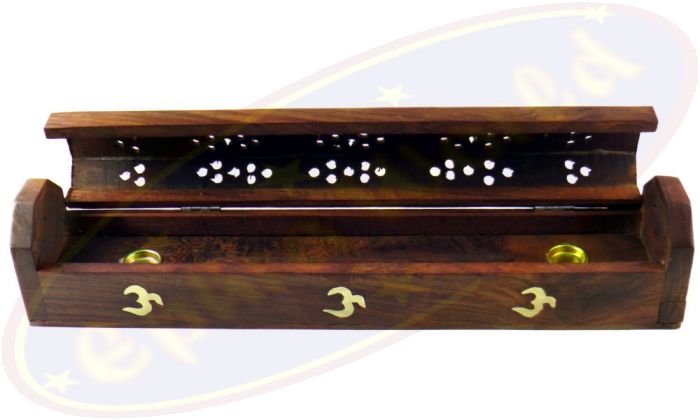 Komfort Räucherstäbchenhalter Box Motiv Om