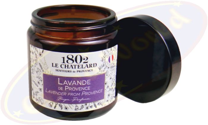 Le Chatelard 1802 vegane Duftkerze Lavendel der Provence 80g