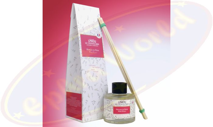 Le Chatelard 1802 Petales De Rose Aroma Diffuser 100ml Glasflakon