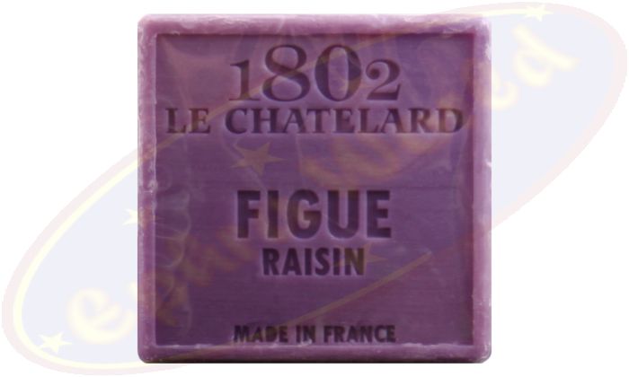 Le Chatelard 1802 palmölfreie vegane Seife 100g Feige & Traube