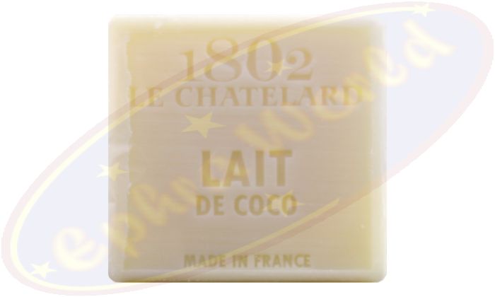 Le Chatelard 1802 palmölfreie vegane Seife 100g Kokosmilch