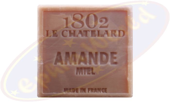 Le Chatelard 1802 palmölfreie vegane Seife 100g Mandel & Honig