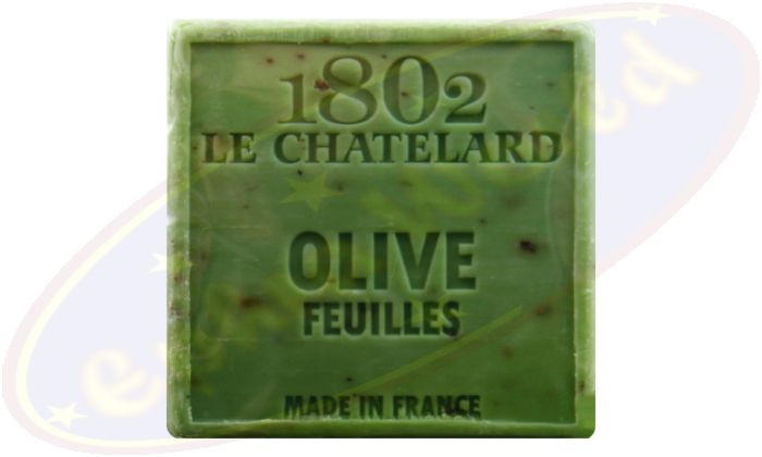 Le Chatelard 1802 palmölfreie vegane Seife 100g Olive & Olivenblätter