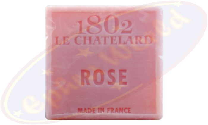 Le Chatelard 1802 palmölfreie vegane Seife 100g Rose
