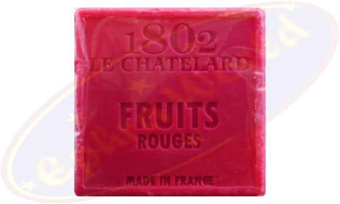 Le Chatelard 1802 palmölfreie vegane Seife 100g rote Früchte
