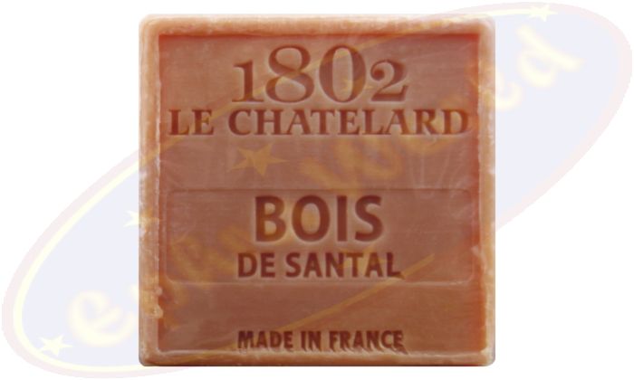 Le Chatelard 1802 palmölfreie vegane Seife 100g Sandelholz