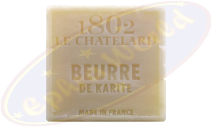 Le Chatelard 1802 palmölfreie vegane Seife 100g Shea Butter/Beurre de Karite