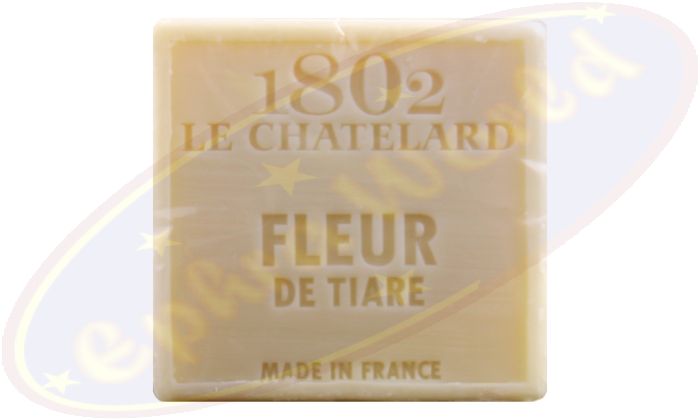 Le Chatelard 1802 palmölfreie vegane Seife 100g Tahiti Gardenien