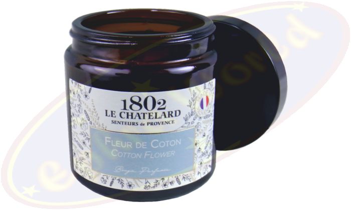 Le Chatelard 1802 vegane Duftkerze Baumwollblüten 80g