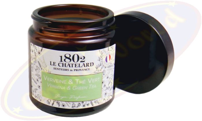 Le Chatelard 1802 vegane Duftkerze Verbene & Grüner Tee 80g