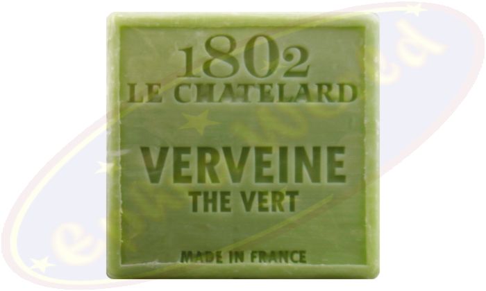 Le Chatelard 1802 palmölfreie vegane Seife 100g Verbene & Grüner Tee