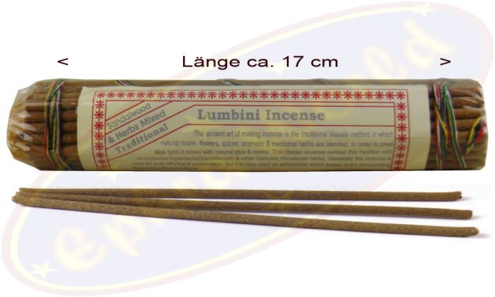 Lumbini Incense Traditional Tibetan Incense Sticks