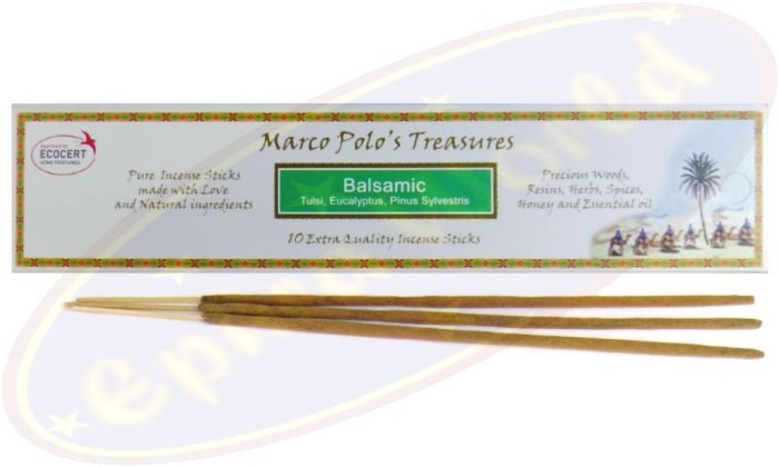 Marco Polo´s Treasures Balsamic Masala Räucherstäbchen 20g