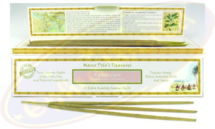 Marco Polo´s Treasures Kampuram Räucherstäbchen 30g