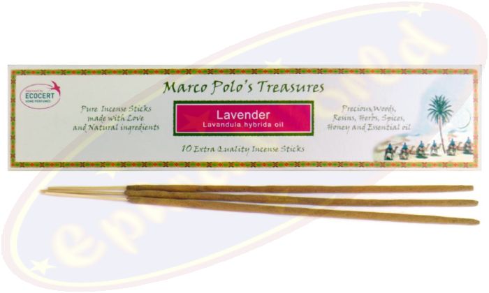 Marco Polo´s Treasures Lavendel Masala Räucherstäbchen 20g