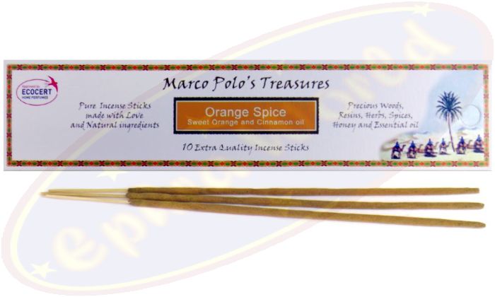 Marco Polo´s Treasures Orange Spice Masala Räucherstäbchen 20g