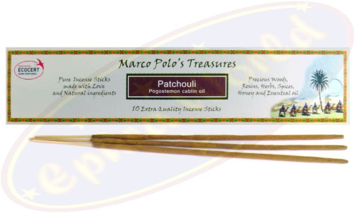 Marco Polo´s Treasures Patchouli Masala Räucherstäbchen 20g