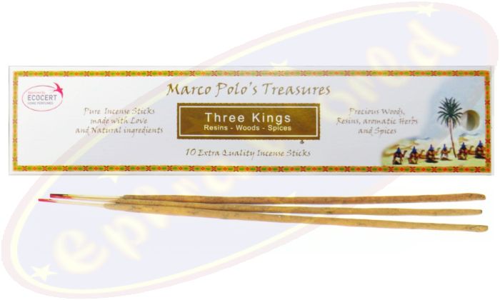 Marco Polo´s Treasures Three Kings Masala Räucherstäbchen 20g