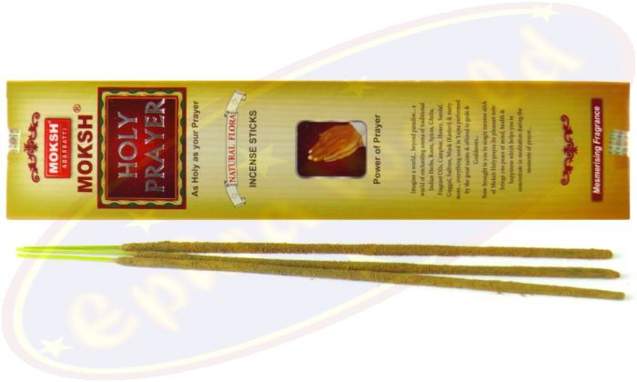 Moksh Holy Prayer Premium Flora Masala Räucherstäbchen 25g