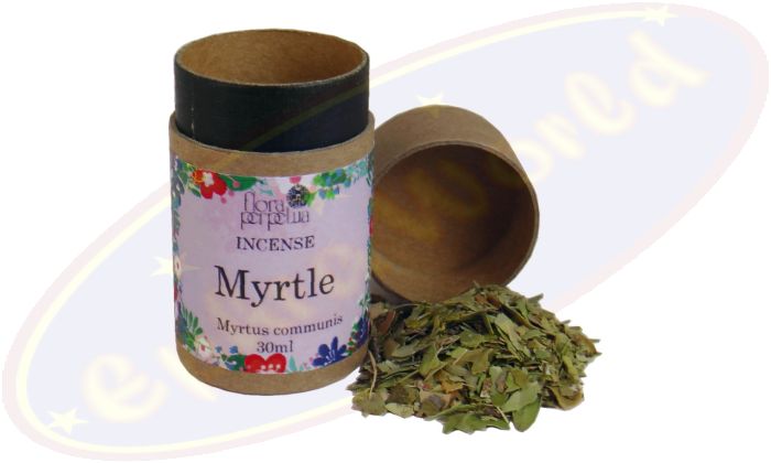 Flora Perpetua Myrtenblätter Räucherwerk 30ml Pappdose
