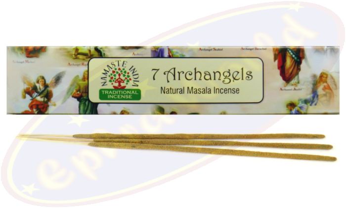 Namaste India Natural Masala Räucherstäbchen 7 Arcangels
