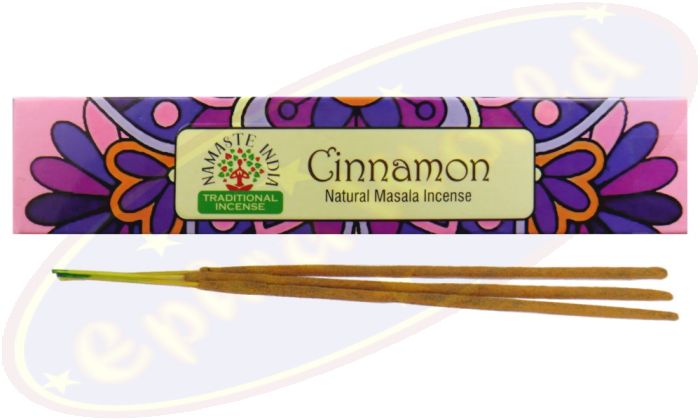 Namaste India Natural Masala Räucherstäbchen Cinnamon/Zimt