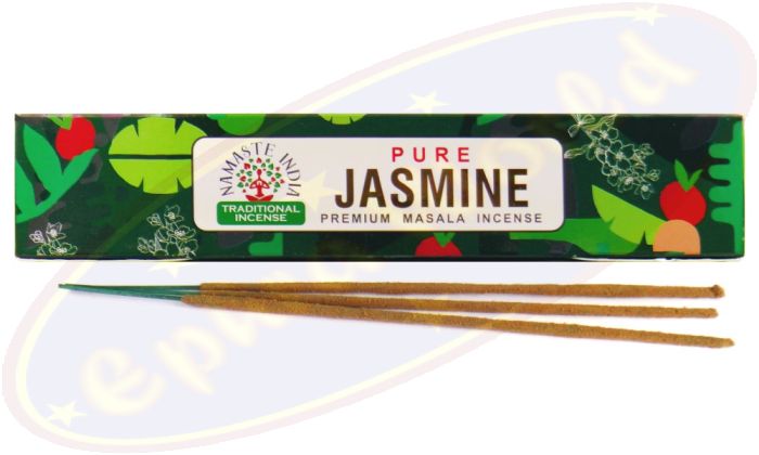 Namaste India Pure Jasmine Premium Masala Räucherstäbchen