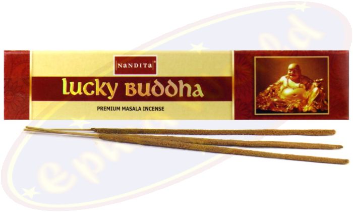 Nandita Lucky Buddha Premium Masala Räucherstäbchen