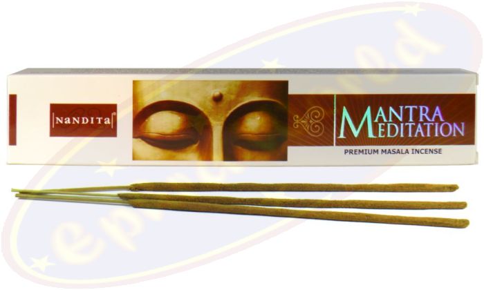 Nandita Mantra Meditation Premium Masala  Räucherstäbchen