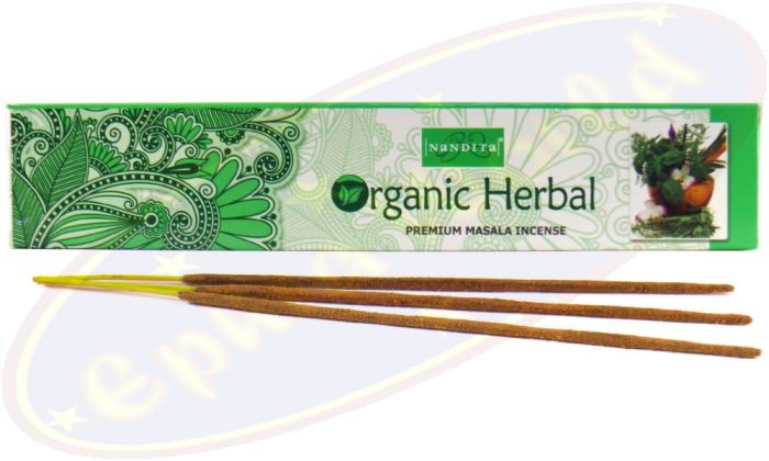 Nandita Organic Herbal Premium Masala Räucherstäbchen