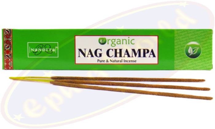 Nandita Organic Nag Champa Premium Masala Räucherstäbchen