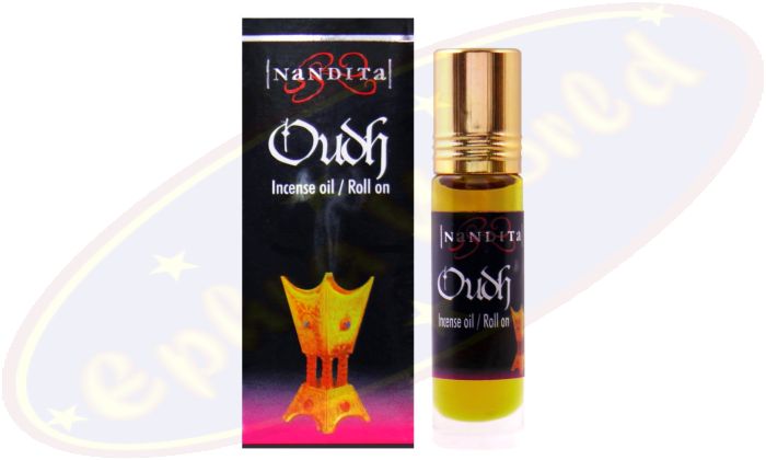 Nandita Oudh (Adlerholz)  Incense Oil - Parfüm Roll On