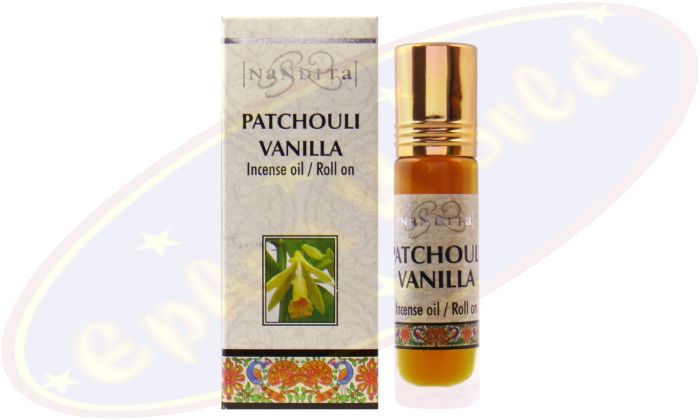 Nandita Patchouli Vanilla Incense Oil - Parfüm Roll On