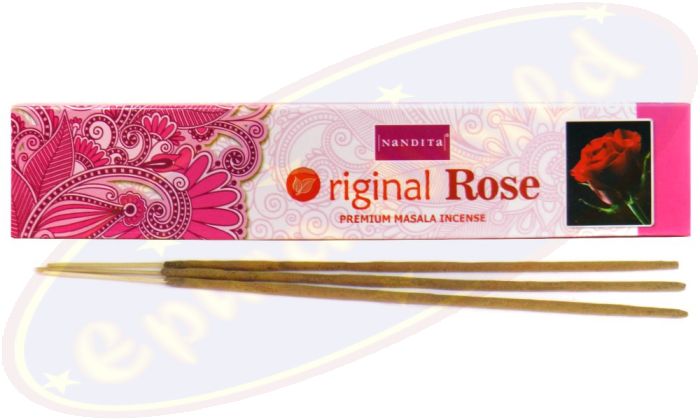 Nandita Original Rose Premium Masala Räucherstäbchen