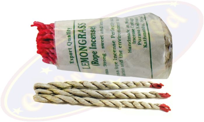 Nepal Räucherschnüre/Rope Incense Lemongrass