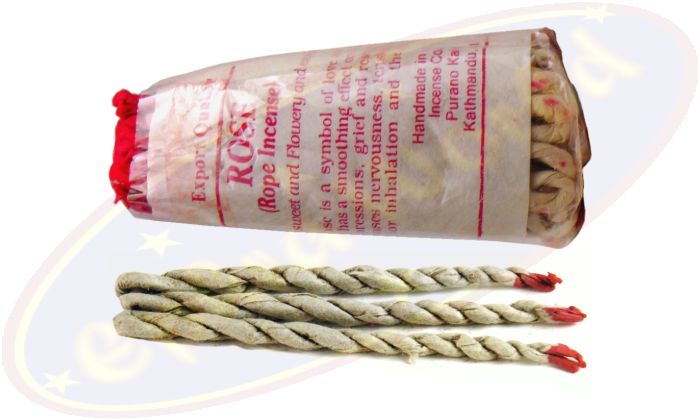 Nepal Räucherschnüre/Rope Incense Rose