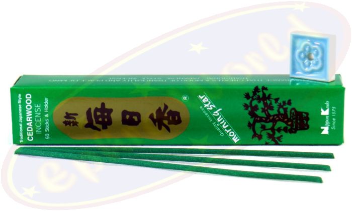 Nippon Kodo Morningstar Cedarwood Räucherstäbchen