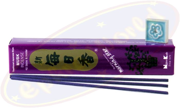 Nippon Kodo Morningstar Musk (Moschus) Räucherstäbchen