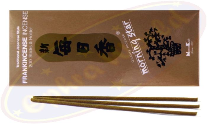 Nippon Kodo Morningstar Frankincense/Weihrauch 70g Räucherstäbchen